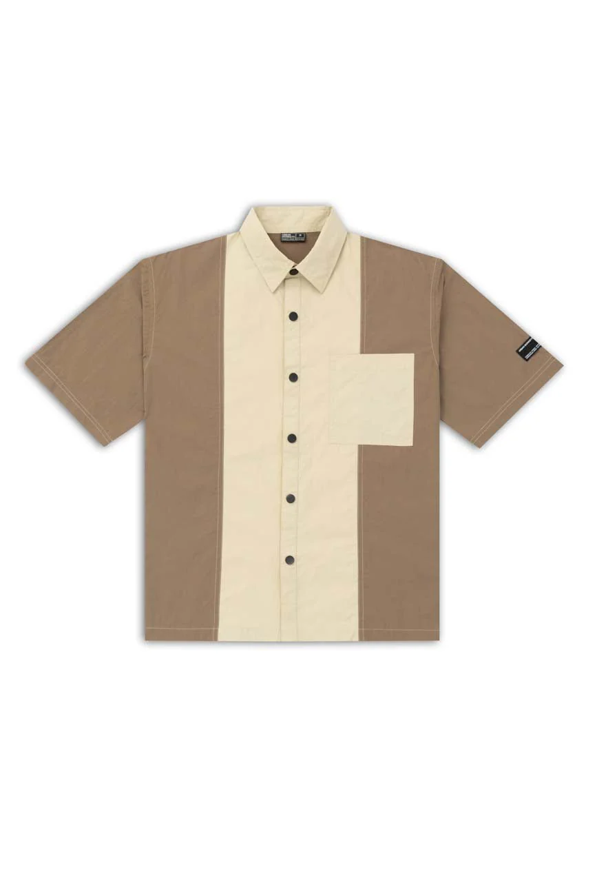 Colourblocked Casual Shirt // 002