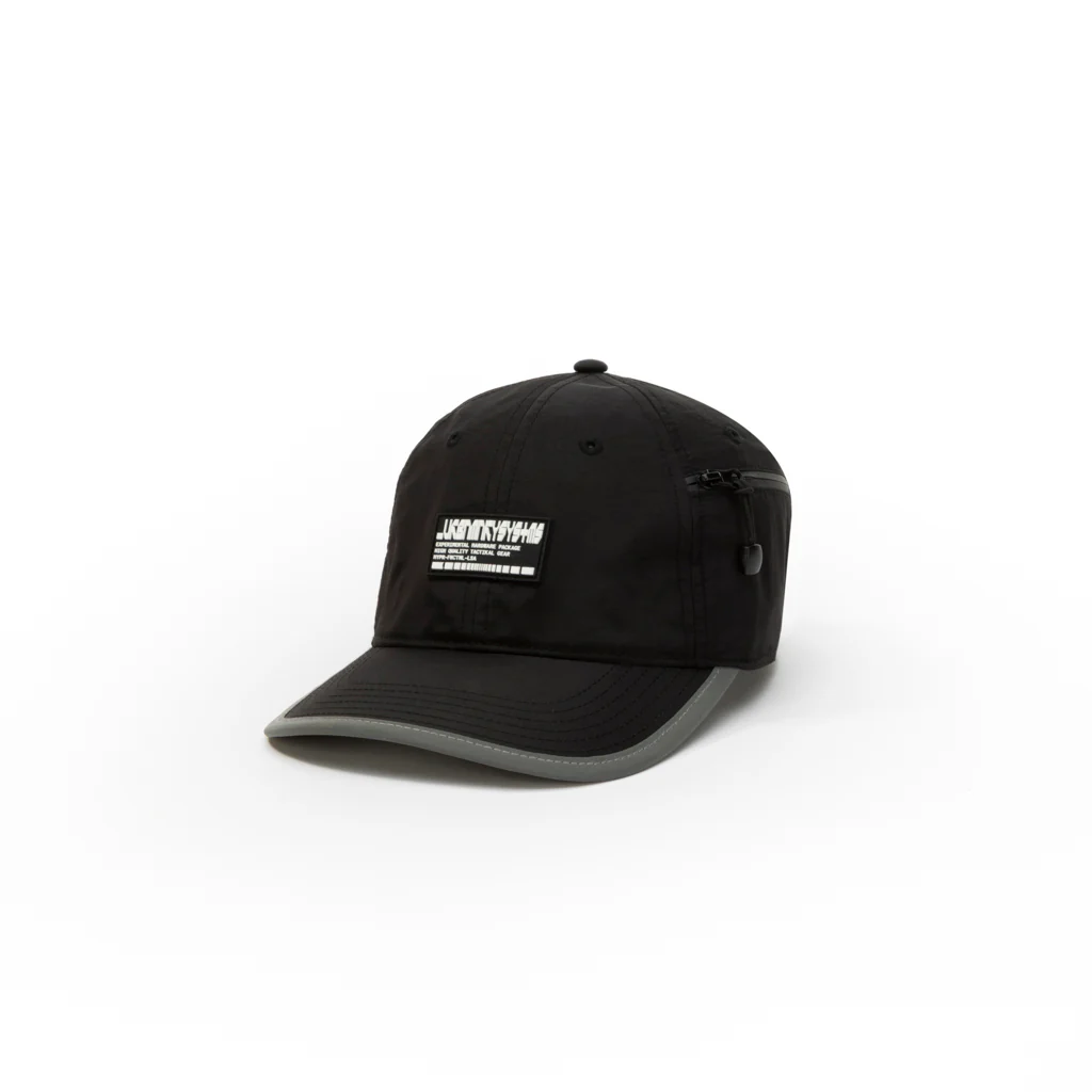 Foldable Outdoor Cap with Pocket // Black