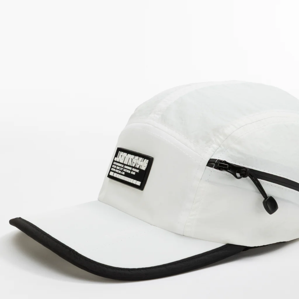 Foldable Outdoor Cap with Pocket // White - Image 6