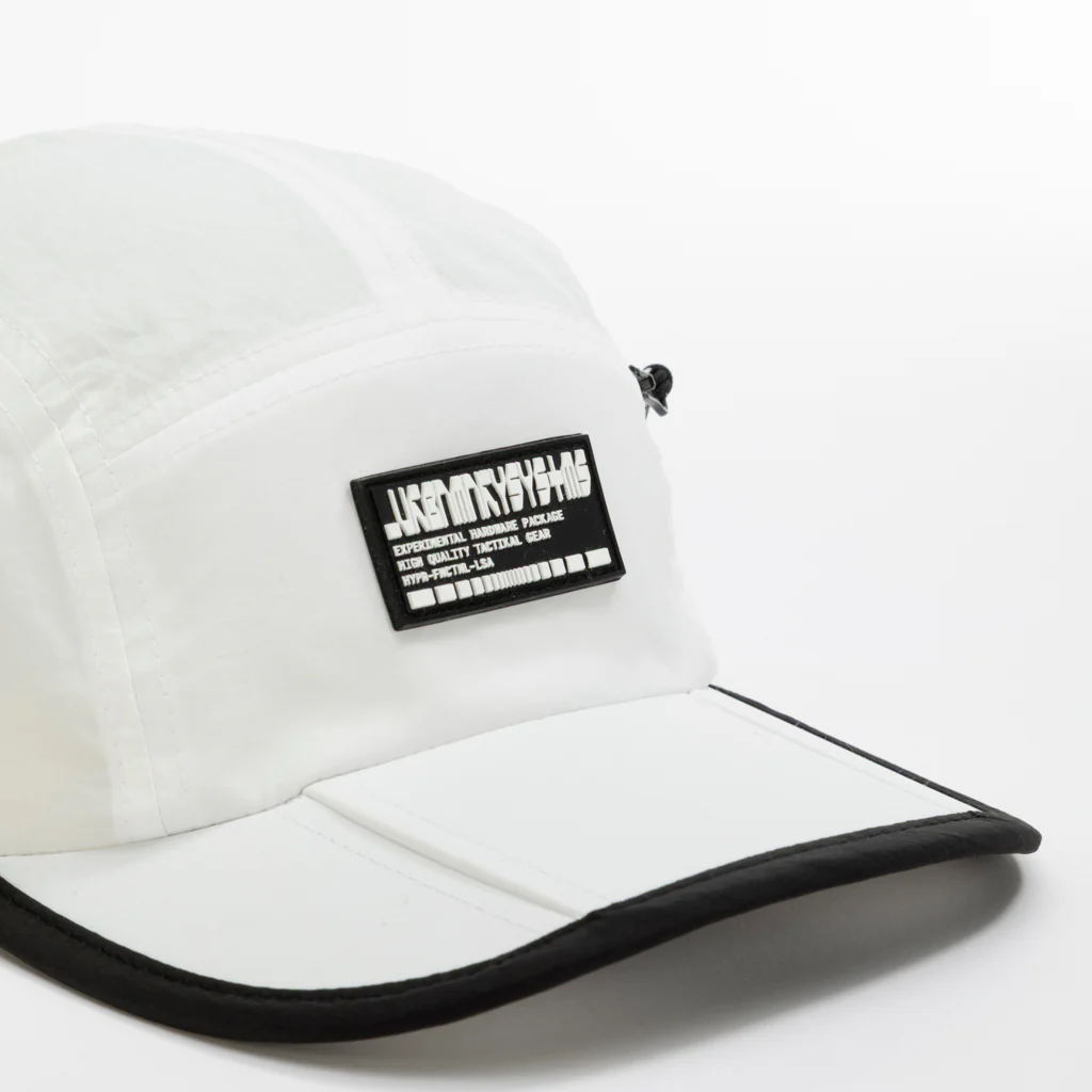 Foldable Outdoor Cap with Pocket // White - Image 7