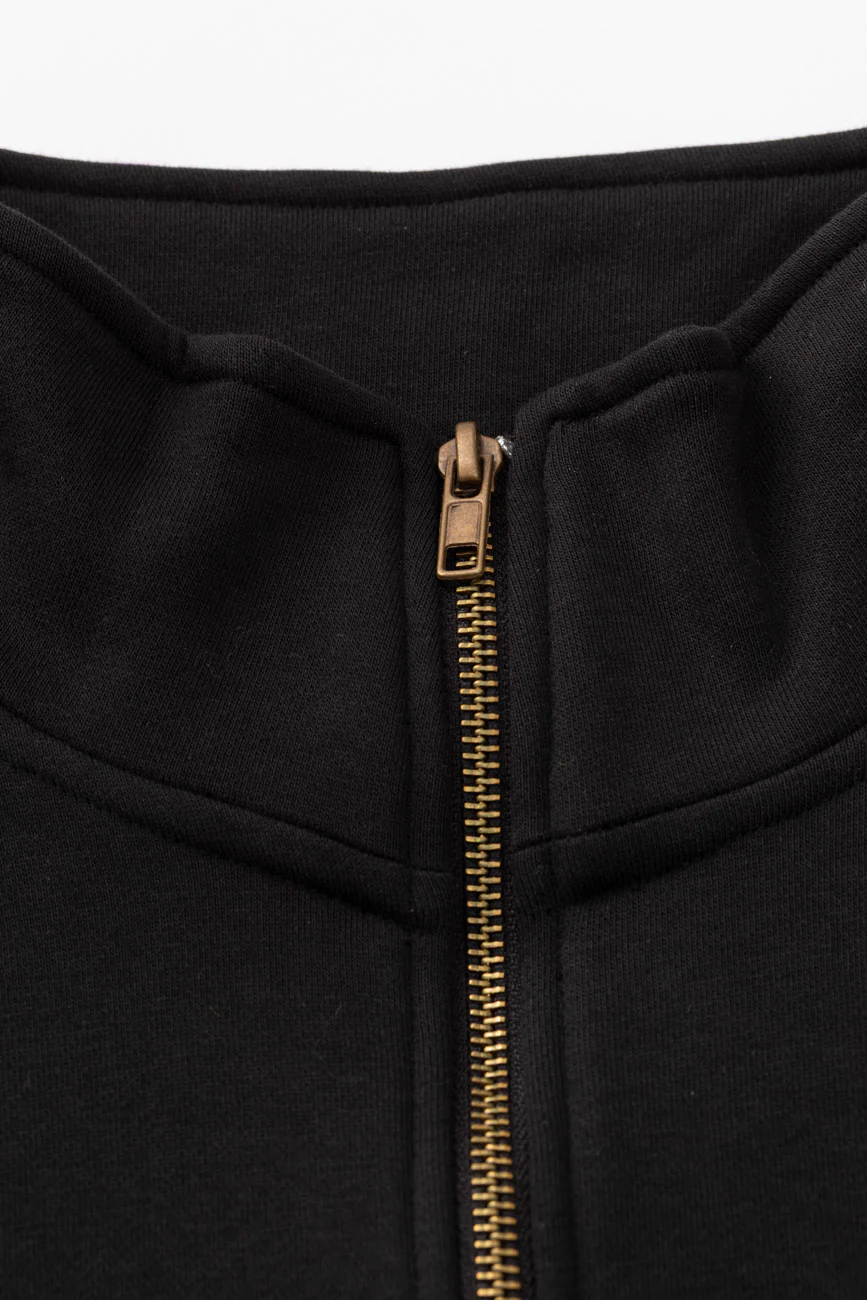 Old Money Sweatshirt // Black - Image 7