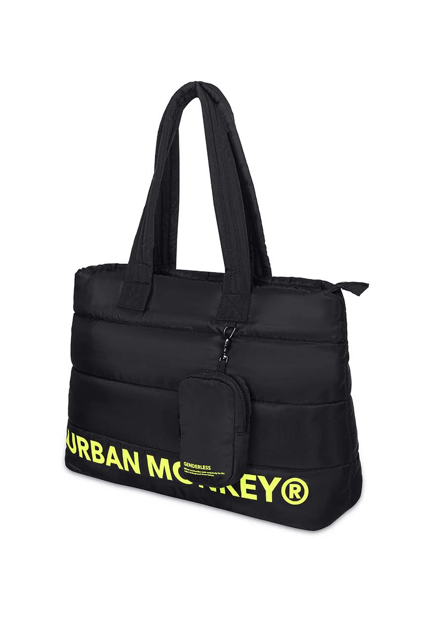 Puffer Shoulder Bag // Neon On Black - Image 2