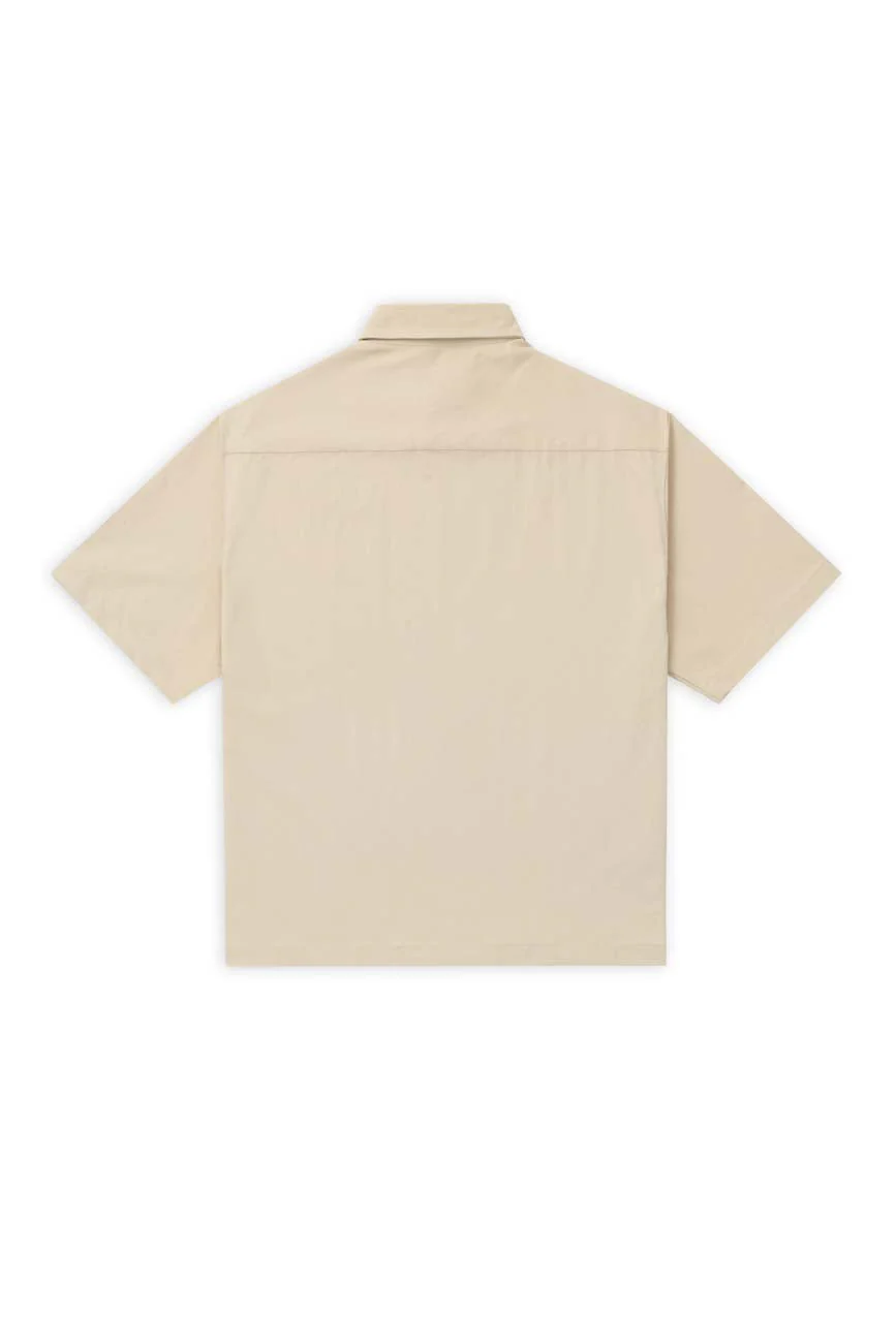 Short Sleeve Polo Shirt // Khaki - Image 2