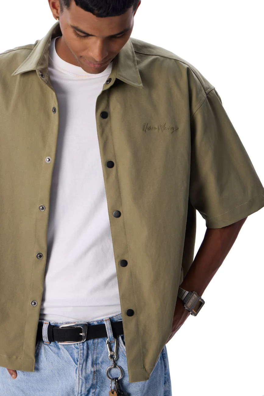 Short Sleeve Polo Shirt // Pista Green - Image 2