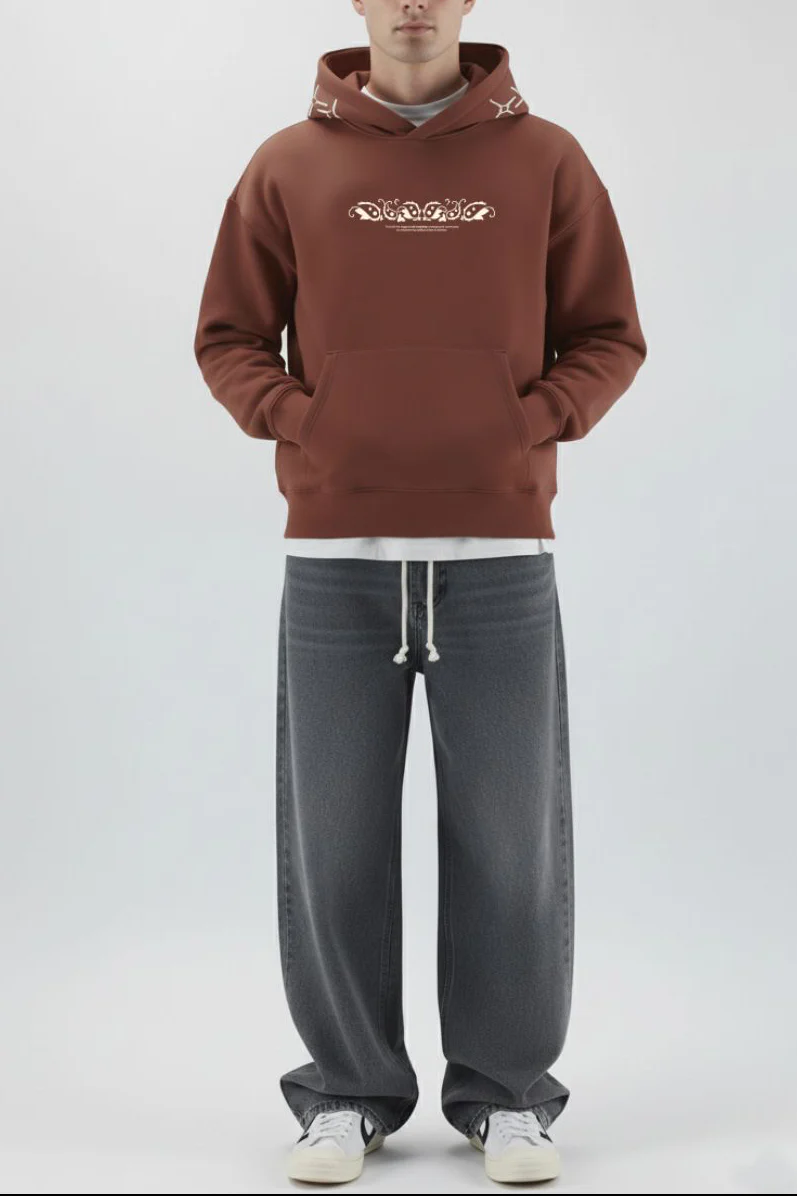 Umsb Paisley Hoodie - Image 7